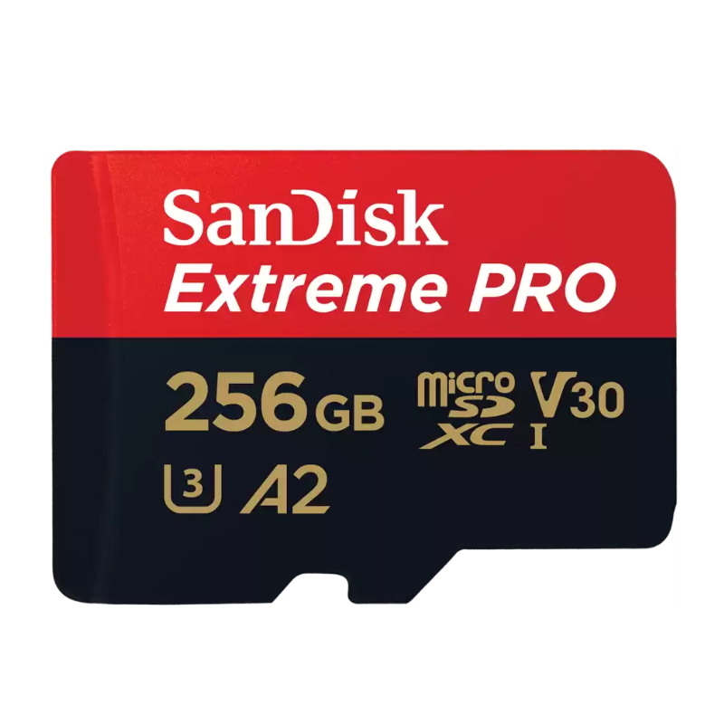 SanDisk Extreme Pro 256GB MicroSD Memory Card