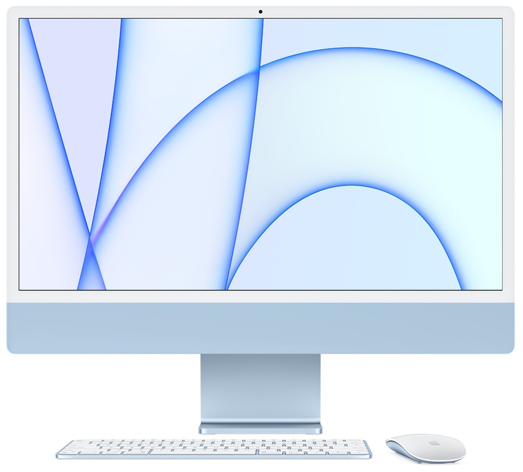 24" iMac Apple M1 chip 8GB/512GB – Blue (MGPL3B/A)