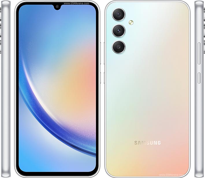 Samsung Galaxy A34 5G 6GB,128GB Smartphone   (Silver)