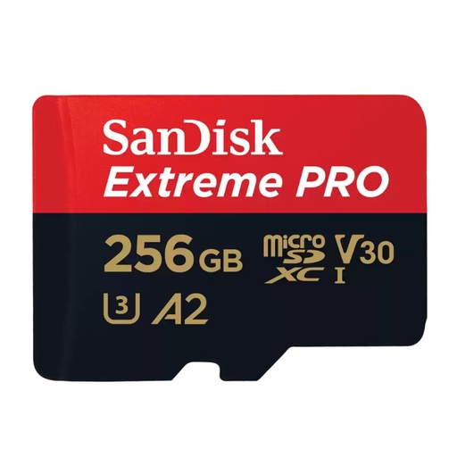 SanDisk Extreme Pro 256GB MicroSD Memory Card